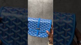 Goyard Belvedere PM Messenger Bag Unboxing  shorts [upl. by Yrian]