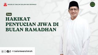 🔴 LIVE  HAKIKAT PENYUCIAN JIWA DI BULAN RAMADHAN  GUS SALAM YS  MASJID RS JIH YOGYKARTA [upl. by Adlesirg]