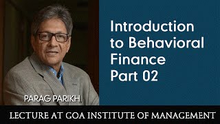 Introduction to Behaverial Finance Part 2 [upl. by Chatav]