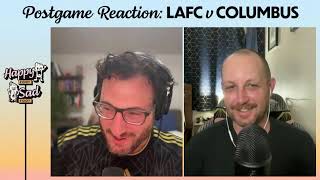 POSTGAME POD LAFC v Columbus Crew [upl. by Neruat]