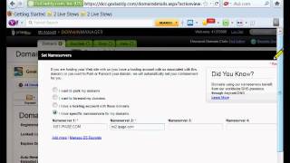 Forward Godaddy domain to Ipage Web Hosting [upl. by Ellenor]