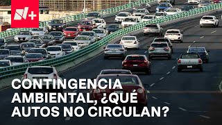 Doble hoy no circula este miércoles 1 de mayo por contingencia ambiental  En Punto [upl. by Sunda603]