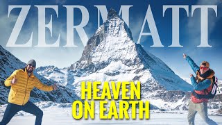 Gornergrat ZERMATT – Heaven on Earth in the Swiss Alps – Matterhorn Winter Panorama Travel Guide [upl. by Aihsitan]