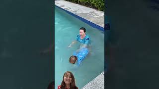 Top Babies Swimming cute babyswimming shortvideo [upl. by Dori]