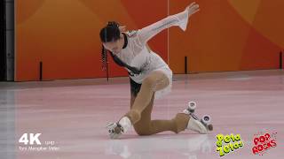 4K Natalia baldizzone morales Mundial Wrg 2019 patinaje Barcelona [upl. by Verlie]