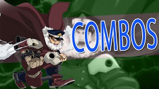 Inasa Yoarashi Combos My Hero Ones Justice 2 [upl. by Avik]