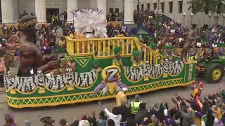 LIVE NOW Parades roll through New Orleans on Fat Tuesday 🎭 [upl. by Rich]