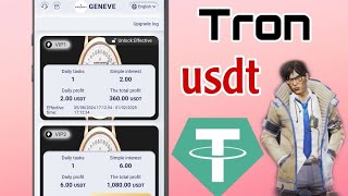 New USDT Site 2024  Best Usdt Investment Website  New Usdt Mining Site  New Usdt Earning Website [upl. by Turtle575]