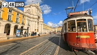 Lisbon Portugal City Walking Tour 🇵🇹 November 2023 [upl. by Eam]