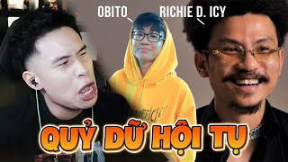 RICHIE D ICY VÀ OBITO BẤT NGỜ XUẤT HIỆN TRÊN STREAM DEV CÙNG MÀN TRÌNH DIỄN ĐỈNH KAO [upl. by Ariajay]