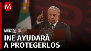 Más de 500 candidatos reciben protección especial de fuerzas federales AMLO [upl. by Stanley414]