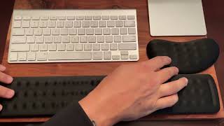 Gimars Upgraded Keyboard Wrist Rest with Massage Dot Ergonomic Wrist Pad for Pressure Release amp Wri [upl. by Nahej]