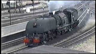 Garratt Steam Locomotives  Zimbabwe 1993 [upl. by Rawdan588]