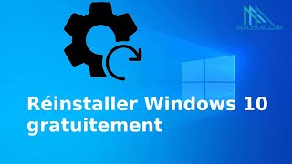 Réinstaller Windows 10 proprement clean install [upl. by Drogin201]