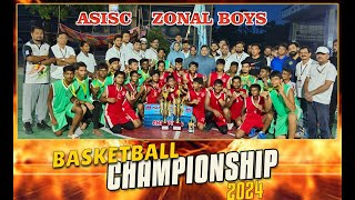 ASISC ZONAL BOYS BASKETBALL CHAMPIONSHIP 2024 At HOLY FAMILY SCHOOL BHAGALPUR [upl. by Arola242]