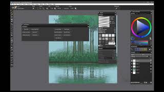 The ins and outs of creating a custom palette in Painter [upl. by Joung]