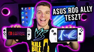 A LEGJOBB KÉZIKONZOL 300000 FTÉRT  ASUS ROG ALLY TESZT🔥 [upl. by Wrennie]