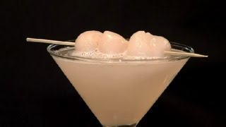 How to Make a Lychee Drink  Cocktails amp Mixology [upl. by Tades]