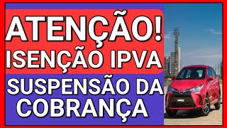 🔴ISENÇÃO DE IPVA PCD SUSPENSÃO DE COBRANÇA  RECURSO ENTENDA [upl. by Ykcin]