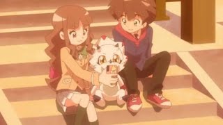 Digimon Ghost Game Ruli and Hiro relationship hints up to ep 61 January 2023 updating [upl. by Novahs569]