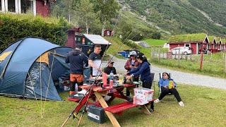 Pinoy in Norway Narating din Natin ang Gryta Camping site ng Olden matapus Sumakay ng Ferry Boat [upl. by Enisamoht]