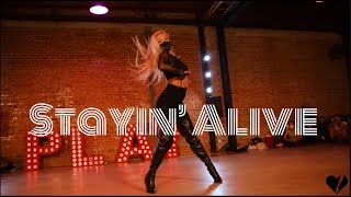 Stayin Alive  Bee Gees  Choreography by Marissa Heart  Heartbreak Heels [upl. by Jarvis]