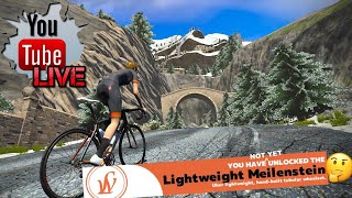 LAMA LIVE Lightweight Meilenstein Unlock Quest  Alpe du Zwift Prize Wheel [upl. by Chicky]