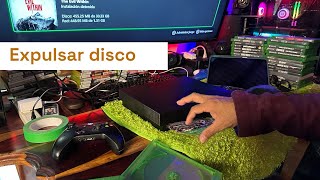 Xbox One X  Cómo expulsar disco de manera manual [upl. by Sumer]