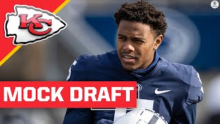 2022 FULL 3ROUND NFL Mock Draft Kansas City Chiefs  CBS Sports HQ [upl. by Olenka791]