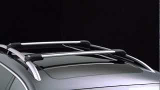 Roof Racks  Thule WingBar Edge 958xThule AeroBlade Edge 750x [upl. by Nyleda16]