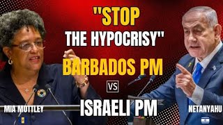 Barbados MPs extraordinary attack on NETANYAHU for selective use of BIBLE in UN [upl. by Aivataj604]