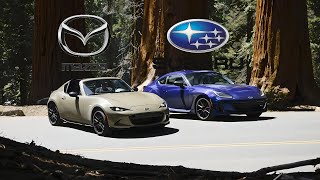 2024 Mazda Miata vs 2024 Subaru BRZ Ultimate Sports Car Comparison [upl. by Johnsten686]