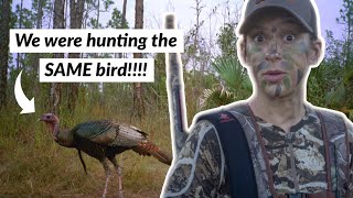 WE ALMOST GOT SHOT  Turkey Hunting On Public Land [upl. by Delija74]