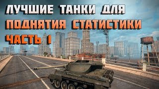 World of Tanks лучшие танки для поднятия статистики 1 [upl. by Adena]