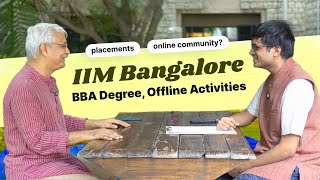 All About IIM Bangalores BBA Programme  Chairperson Prof Suresh Bhagavatula bbadbeiimb [upl. by Nohtanhoj]