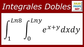 INTEGRALES DOBLES  Ejercicio 2 [upl. by Camilla]