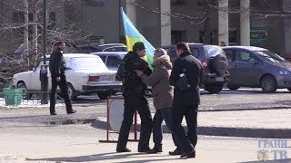 Флаг Украины на Первомае в Архангельске [upl. by Katee193]