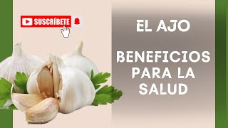 TODO lo que debes saber sobre el AJO healthylifestyle superalimentos salud comida [upl. by Ayatan202]