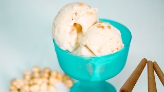 Cómo hacer auténtico Helado casero de avellana RECETA MUY FÁCIL [upl. by Ciri265]