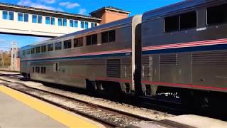 Amtrak Capitol Limited 30 in Martinsburg West Virginia [upl. by Analrahc]