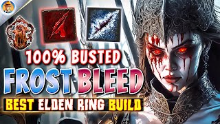 This BEST Frost Bleed Build is STILL OP  Elden Ring DLC Build Guide [upl. by Ilera476]