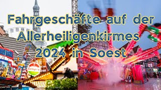 Allerheiligenkirmes in Soest 2024Mein letztes KirmesAufbauVideo des Jahres [upl. by Bunnie846]