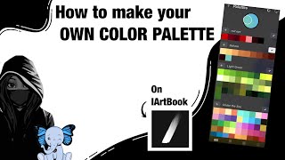 IArtBook tutorial  How to make your own color palette [upl. by Ilenna]