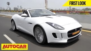 Jaguar FType V8 S  Exclusive India Drive  Autocar India [upl. by Perrins425]