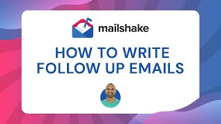 How to Write Follow Up Emails [upl. by Boccaj431]