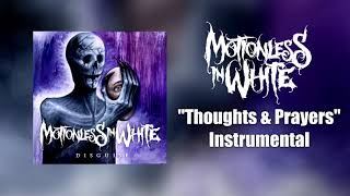 Motionless In White  Thoughts amp Prayers Instrumental Studio Quality [upl. by Dhu]