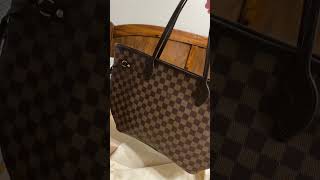 Unboxing LV Neverfull MM Damier Ebene [upl. by Acceb]