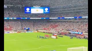 ARGENTINA VS CHILE  COPA AMERICA 2024  NATIONAL ANTHEM [upl. by Hseham127]