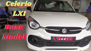 Maruti Suzuki Celerio LXI Base ModelFull Walkaround Review [upl. by Panther422]