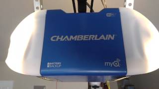 Chamberlain 114 HPS SmartphoneControlled WiFi Garage Door Opener [upl. by Micheline]